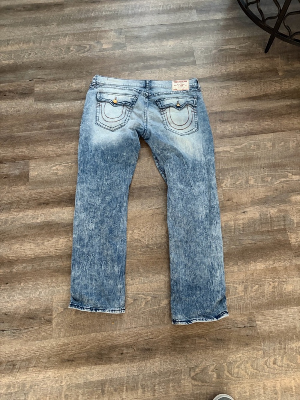 True Religion Acid Wash Men’s Jeans 40 - Picture 2 of 5